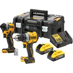 Zestaw elektronarzędzi Dewalt 18v xr zestaw dcd800 dcf850 2x5ah ps 14090751 5035048796566