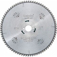 MBG - PIOTR KIŹLIŃSKI METABO PIŁA TARCZOWA HW/CT 216x30x64z    MULTI CUT PROFESSIONAL 14104857 4007430263599