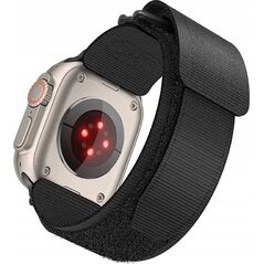 ForCell FORCELL F-DESIGN FA05 pasek nylonowy do APPLE Watch 38 / 40 / 41 mm czarny 14116729 5903396291531