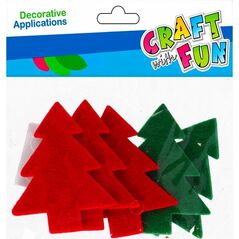 Craft with Fun OZDOBA BN FILC CHOINKA SPRZYL 5SZT CF 12/288 14127997 5908275176251