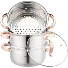 Klausberg GARNEK NA PARĘ KLAUSBERG 4 ELEM. 18cm KB-7726 ROSE GOLD 14141493 5908287277267