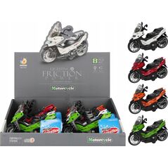 Mega Creative MOTOCYKL B/O 14CM SKUTER MC DISP 8/112 14144486 5905523639193