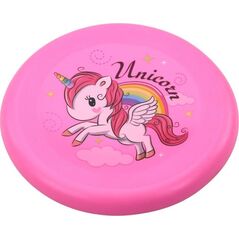 LeanToys Latający Dysk Frisbee Jednorożec Różowy 20cm 14168967 5905991003656