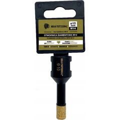 Montolit KORONA DIAMENTOWA M14  10mm WIERCENIE NA SUCHO /INDIAN PROFESSIONAL 14175091 5904844524539