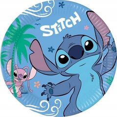 GoDan Talerzyki papierowe Stitch & Angel, 23 cm, 8 szt. 96794 14177014 5201184967942