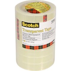 Scotch Taśma biurowa Scotch 550 19mm/66m transparentna (8) 14196155 3134375261708