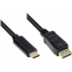 Alcasa Alcasa GC-M0108 adapter kablowy 5 m DisplayPort Czarny 14198973 4014619366668