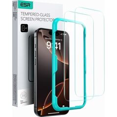 ESR Szkło hartowane ESR Tempered Glass 2-PACK na iPhone 16 - przezroczyste 14202285 4894240235935
