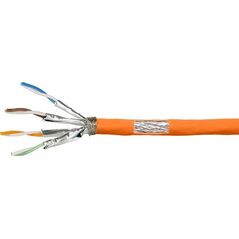 LogiLink Logilink Verlegekabel S/FTP Cat7 AWG23 1000MHz orange 200,0m 14214171 4052792059687