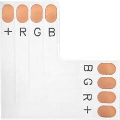Orno Złączka LED RGB 10mm, kątowa "L" 14286645 5908254842306