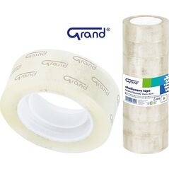 Grand Taśma biurowa Grand 18mm/30m transparentna (8) 14392906 5903364235413