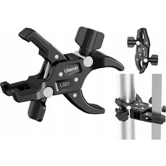 Ulanzi Podwójne Mocowanie Uchwyt Imadło Magic Arm 2x Klips Super Clamp / ULANZI / LC01