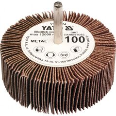 Yato Ściernica listkowa trzpieniowa P150 80 x 30 x 6mm YT-83376 3062888 5906083833762