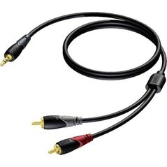 Kabel Procab PROCAB CLA711/20 3,5 mm Jack męski stereo - 2 x RCA/Cinch męski 20 m 13332325 5414795018471