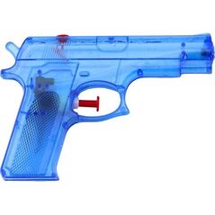 LeanToys Pistolet Na Wodę Mały Plastikowy Niebieski 15 cm x 10,5 cm LEAN TOYS 14398830 5905991031895