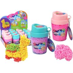 LeanToys Squishy Kulki Styropianowe Masa w Kubeczku Różowy LEAN TOYS 14399756 5905991006428