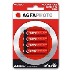Agfa Bateria AAA / R03 1000mAh 4 szt. 252240 4250175802756