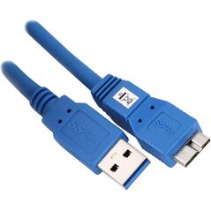Kabel USB Delock USB-A - microUSB 1 m Niebieski (82531) 313665 4043619825318