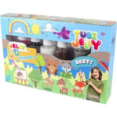 TUBAN Zestaw Tubi Jelly 6 kolorów - Zwierzątka