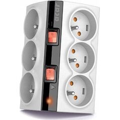 Listwa zasilająca Acar Smart przeciwprzepięciowa 6 gniazd 3 m szara (W0156) 519247 5904743390310