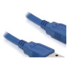 Kabel USB Delock USB-A - USB-A 5 m Niebieski (82537) 544458 4043619825370