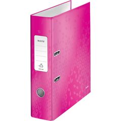Segregator Leitz 180° Wow dźwigniowy A4 80mm różowy (10K302W) 651466 4002432532995