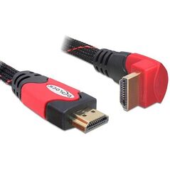 Kabel Delock HDMI - HDMI 3m czerwony (82687) 629195 4043619826872