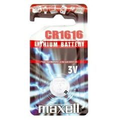Maxell Bateria LongLife Extra CR1616 55mAh 1 szt. 693208 4902580102999