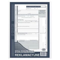 Michalczyk & Prokop Zgłoszenie reklamacyjne A4 39 kartek (601-1) 710639 5906858000535