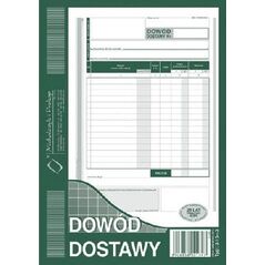 Michalczyk & Prokop Dowód dostawy A5 80 kartek samokopiujący (315-3) 710527 5906858001747