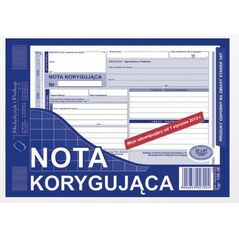Michalczyk & Prokop Nota korygująca A5 80 kartek (108-3E) 710592 5906858000825