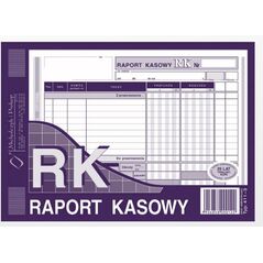 Michalczyk & Prokop Raport kasowy A5 80 kartek (411-3) 710621 5906858000122
