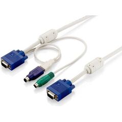 LevelOne Kable KVM, 5m, Biały (ACC-2103) 768218 4015867134191