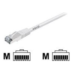 Equip Patchcord, S/FTP, Cat6A, PIMF, 10m, biały (605616) 750830 4015867136348