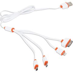 Kabel USB Omega USB-A - 1 m Pomarańczowy (OUCK4WO) 738338 5907595428132