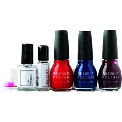 Rio Zestaw do pielęgnacji paznokci Crackle Nails Party (RIO NCRP) 754558 5019487083913