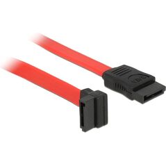 Delock SATA - SATA, 0.22m, Czerwony (84354) 792669 4043619843541