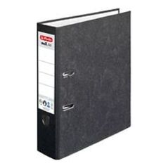 Segregator Herlitz dźwigniowy A4 80mm czarny (5171806) 785873 4008115171802
