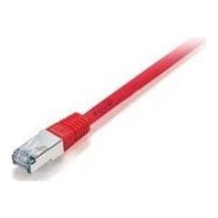 Equip Patchcord, S/FTP, Cat6A, PIMF, HF, 3m, czerwony (605622) 792433 4015867152430
