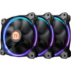 Wentylator Thermaltake Riing 12 LED RGB 3-pack + Hub (CL-F042-PL12SW-B) 793010 4717964402387