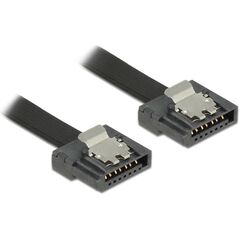 Delock SATA - SATA, 0.5m, Czarny (83841) 837736 4043619838417