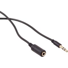Kabel Maclean Jack 3.5mm - Jack 3.5mm 2m czarny (MCTV-819) 869238 5902211102618