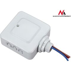 Maclean Czujnik ruchu mikrofalowy do zabudowy MCE137, 1200W zasięg 4m-10m (MCE137) 868679 5902211102212
