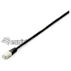 Equip Patchcord Cat6a, S/FTP, 1m, czarny (605690) 860425 4015867163252