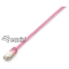 Equip Patchcord Cat6, S/FTP, 15m, różowy (605588) 860392 4015867165683