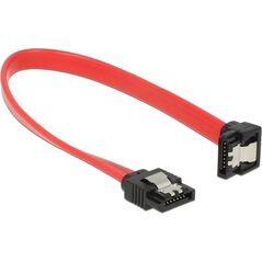Delock SATA - SATA, 0.5m, Czerwony (83979) 891818 4043619839797