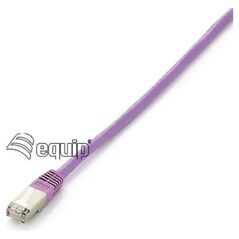 Equip Patchcord Cat6a, S/FTP, 5m, różowy (605654) 860424 4015867163207