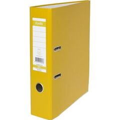 Segregator Bantex XXL dźwigniowy A4 80mm żółty (104606) 951379 5702231046066
