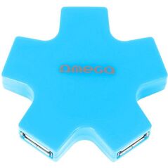 HUB USB Omega 4x USB-A 2.0 (OUH24SBL) 1077972 5907595435208