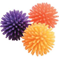 Zolux Zabawki dla kota 3 piłki gwiazdki 4 cm 1104541 3336025801238